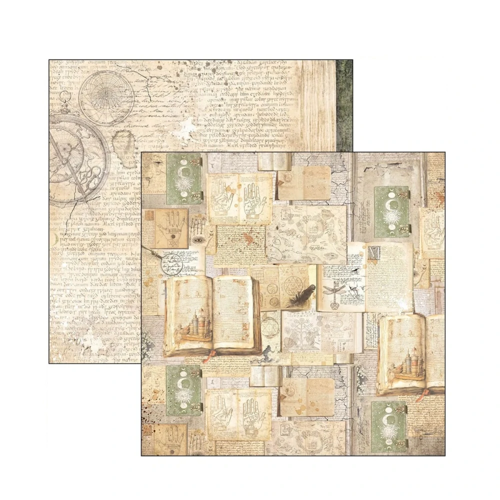 Ciao Bella Scrapbook papier Wizard Academy 12x12