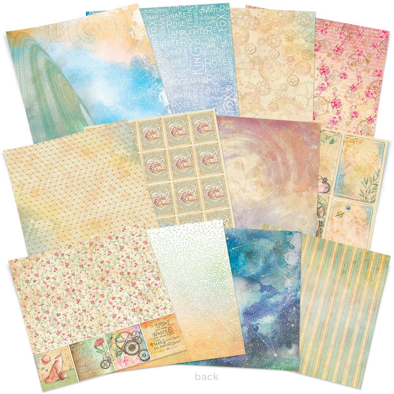 Ciao Bella Scrapbook papier The Little Prince 12x12