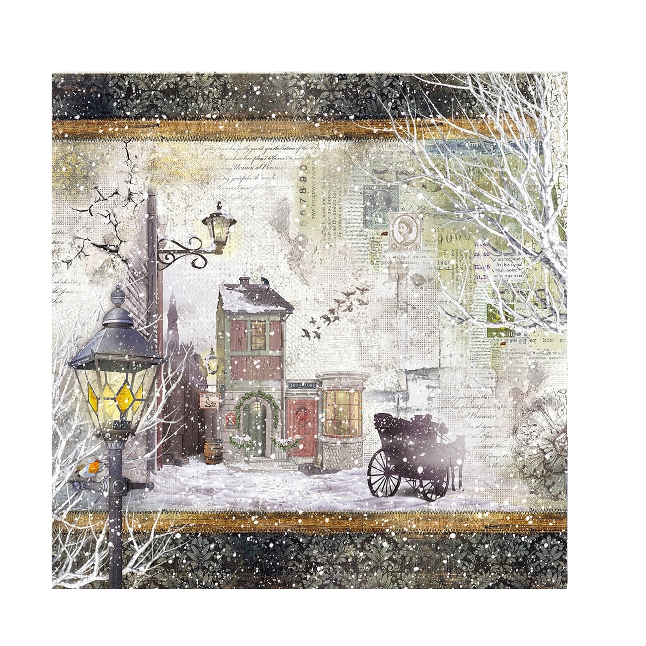Ciao Bella Scrapbook papier London’s Calling 12x12