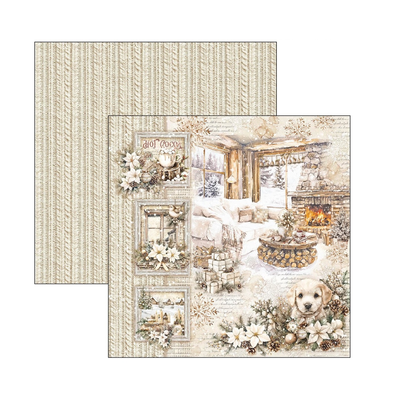 Ciao Bella Scrapbook papier Winter Season 12x12