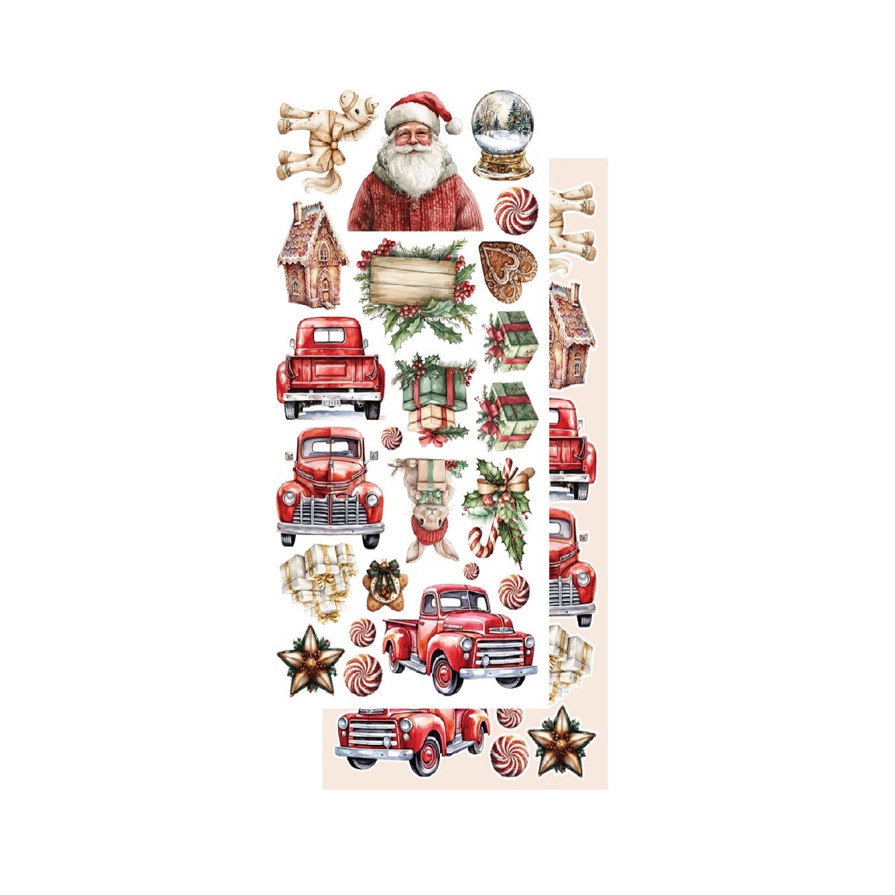 Alchemy of Art Scrapbook papier Wonderful Christmas Time 6x12