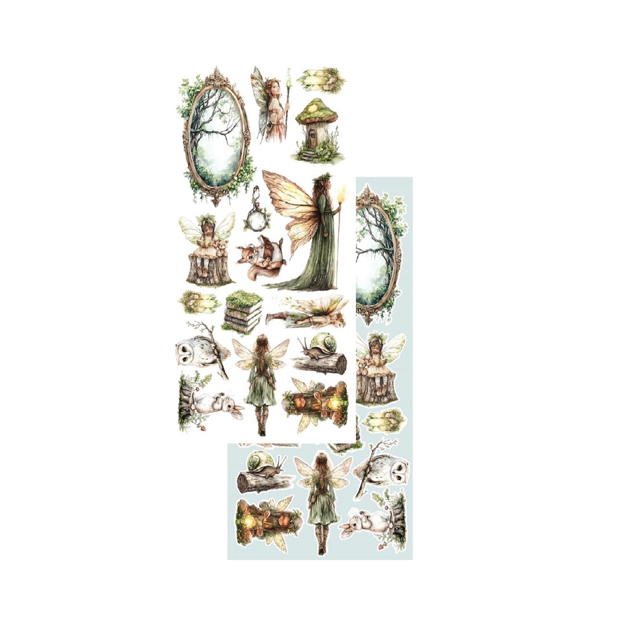 Alchemy of Art Scrapbook papier The World of Fairies 6x12