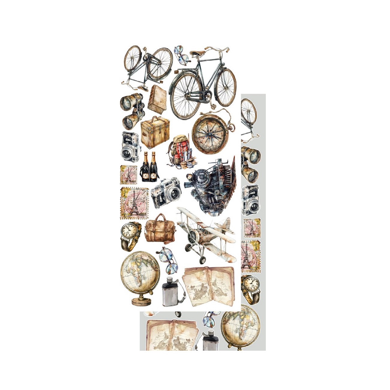 Alchemy of Art Scrapbook papier Adventure Men 6x12