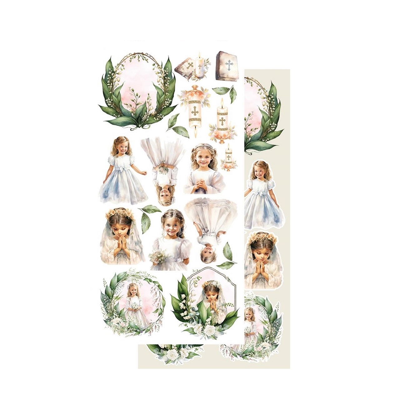 Alchemy of Art Scrapbook papier First Holy Communion 6x12