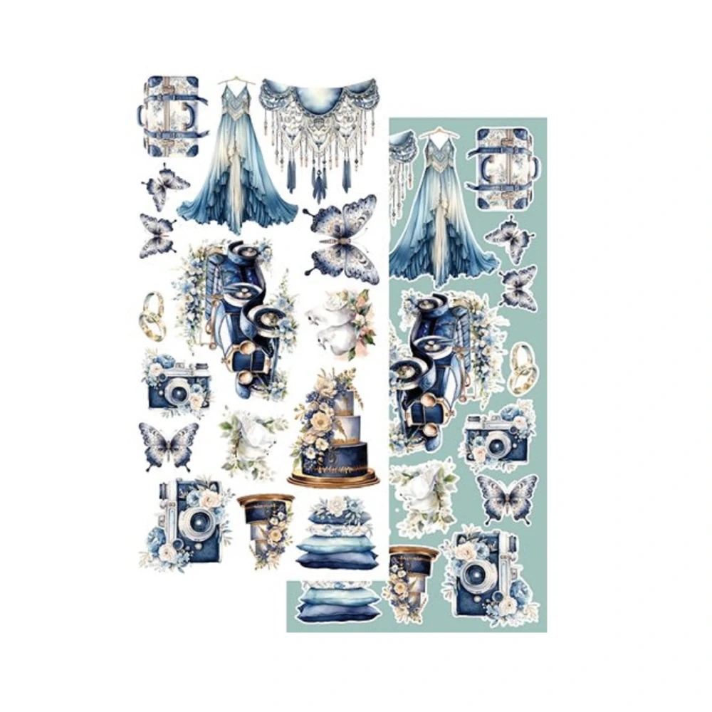 Alchemy of Art Scrapbook papier In Frosty Colors 6x12