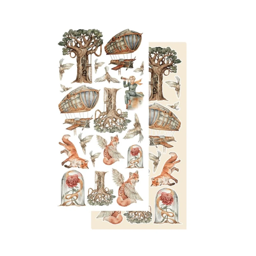 Alchemy of Art Scrapbook papier Between Worlds 6x12