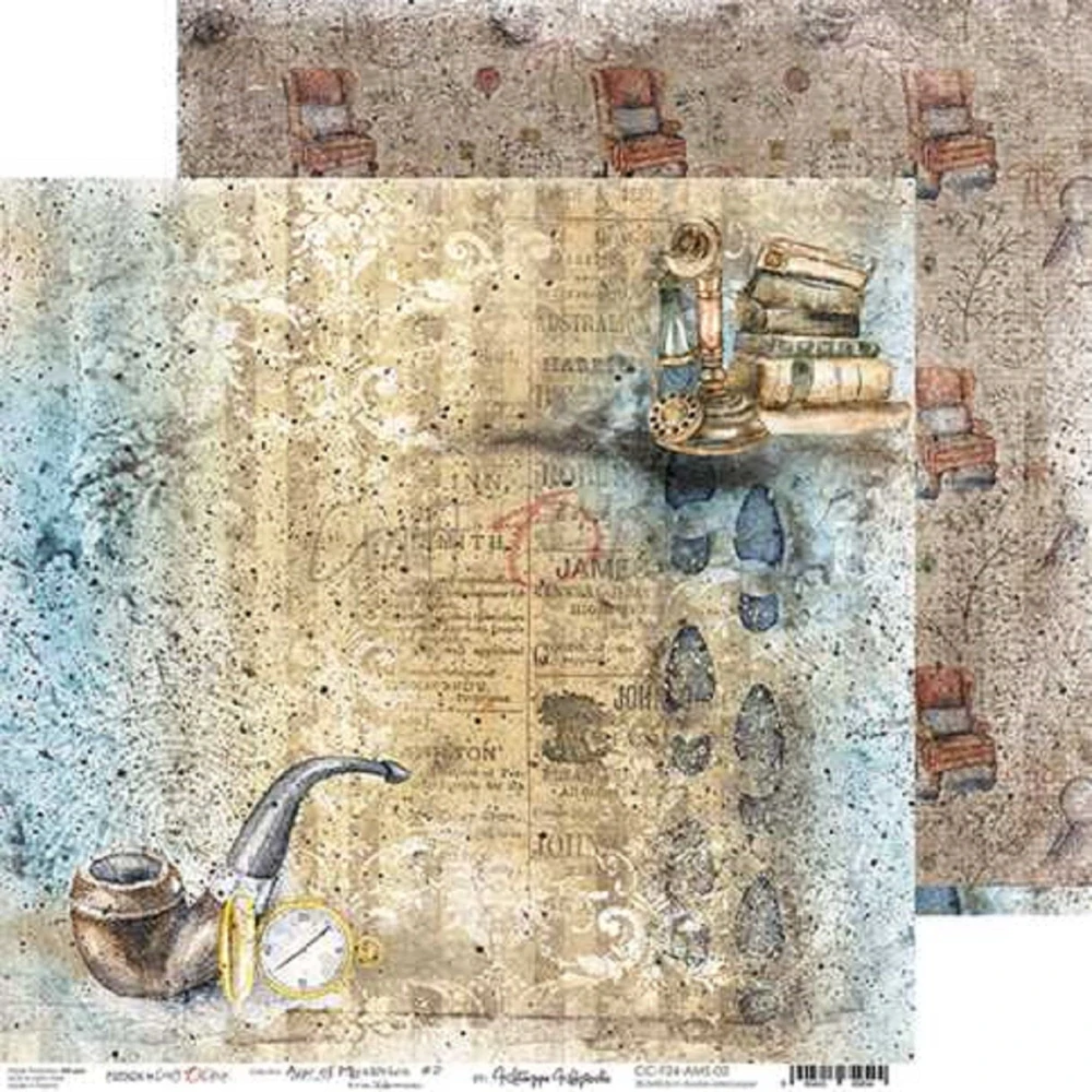 Craft O´ Clock Scrapbook papier - Age of Mysteries 12x12