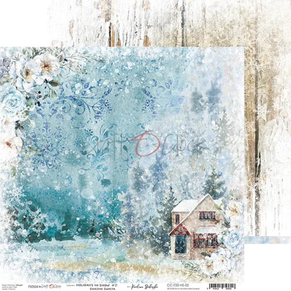 Scrapbook papier - Holidays in Snow 12x12 - Craft O´ Clock