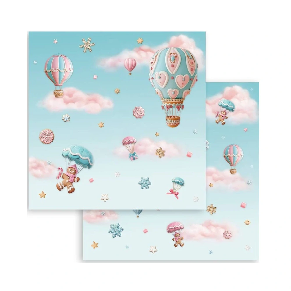 Stamperia Scrapbook papier – Candy Christmas 8x8