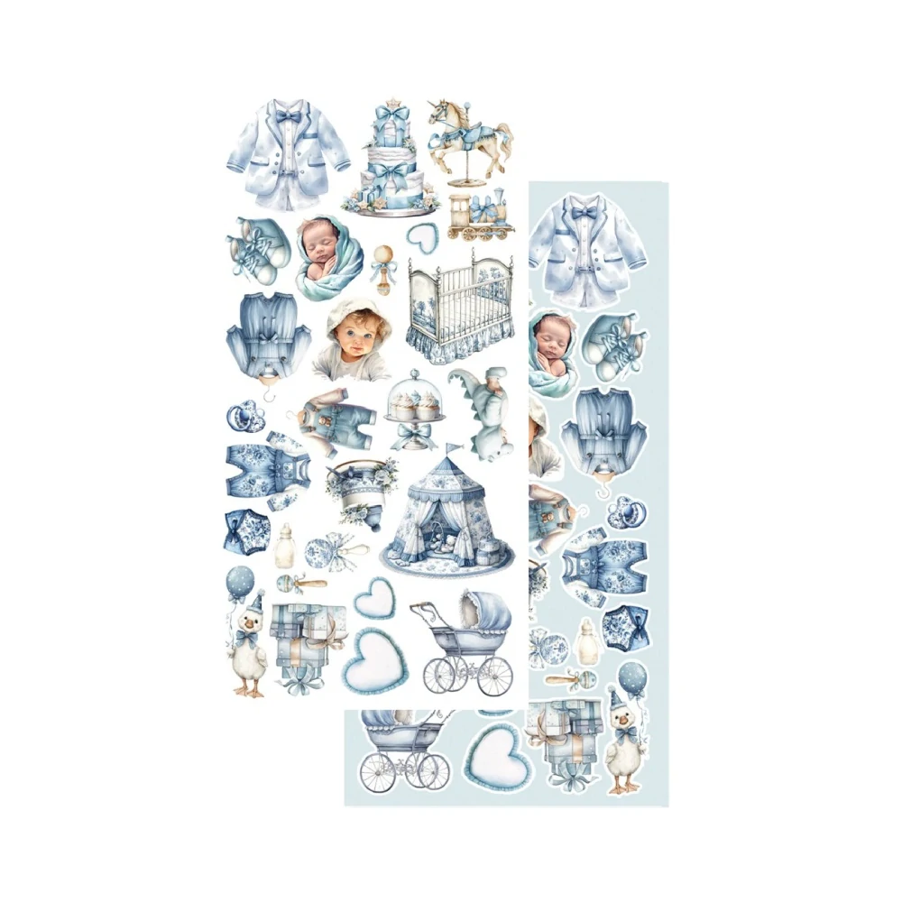 Alchemy of Art Scrapbook papier The Baby-Boy 6x12