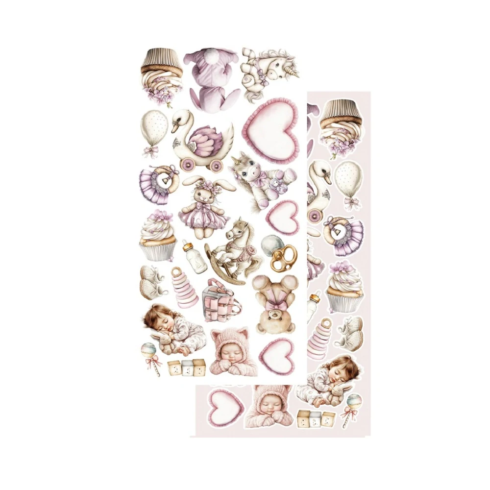 Alchemy of Art Scrapbook papier The Baby-Girl 6x12