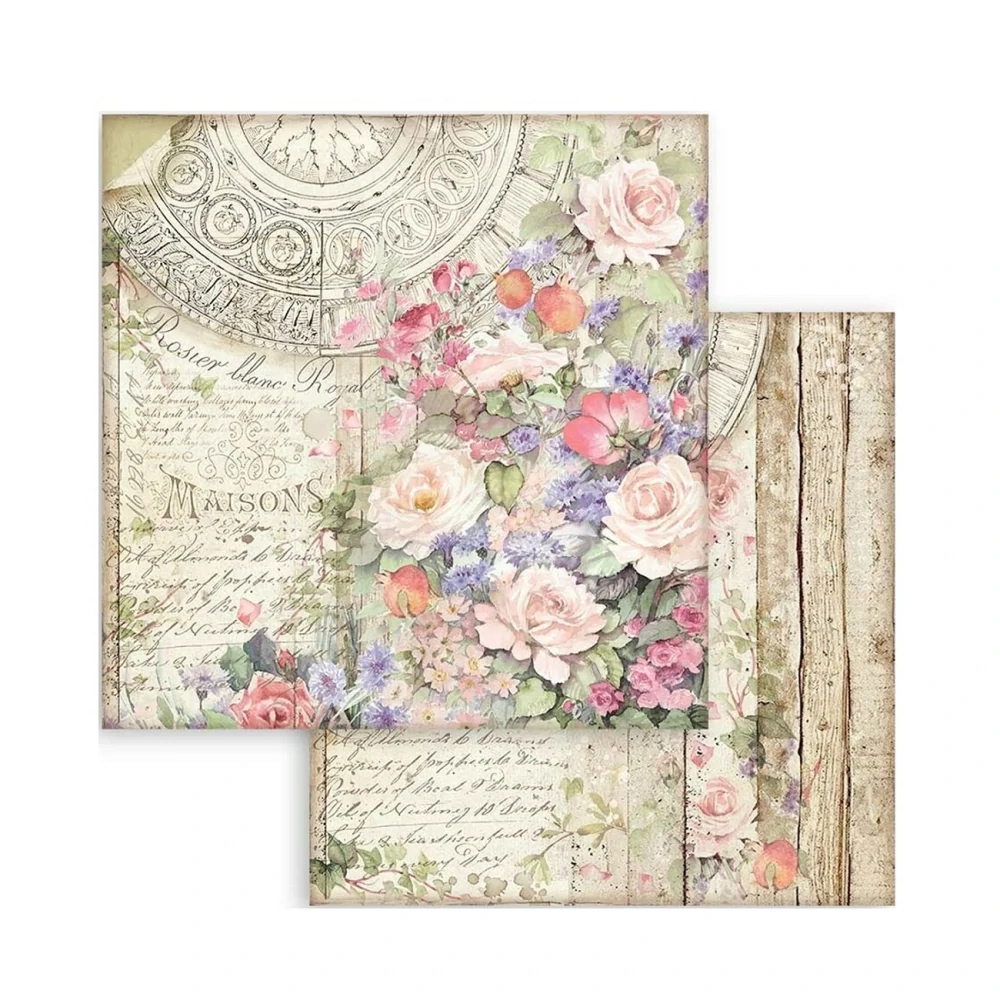 Stamperia Scrapbook papier – Casa Granada 8x8