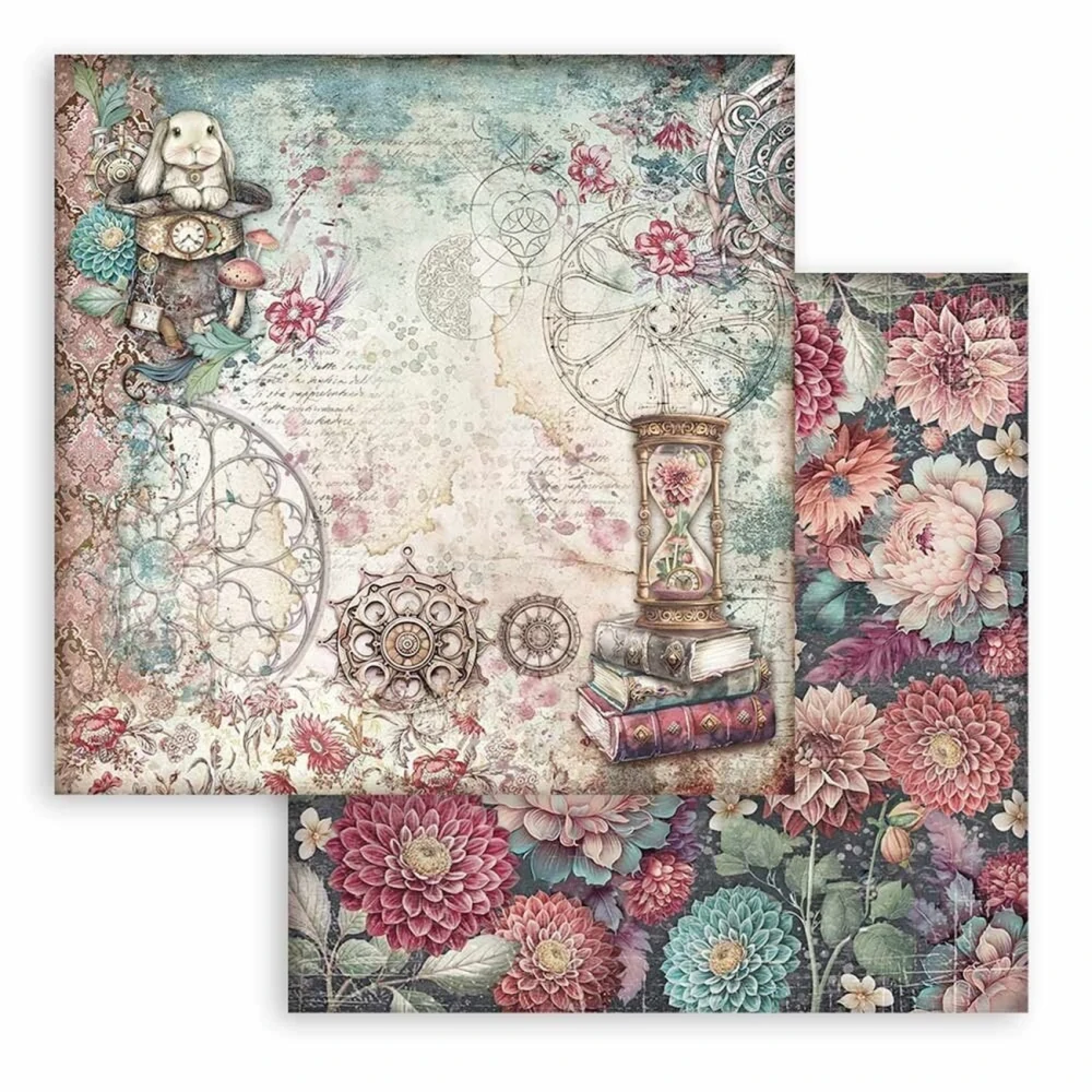 Stamperia Scrapbook papier – Master of Magic 8x8