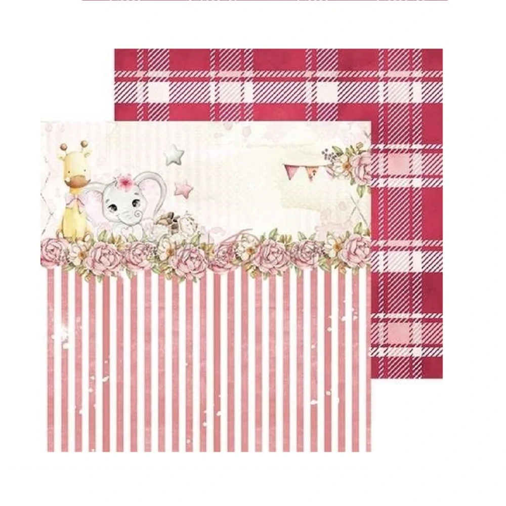 Craft O´ Clock Scrapbook papier -Oh, Girl! 8x8 