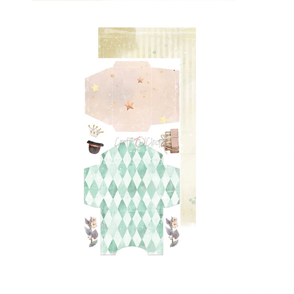 Craft O´ Clock Scrapbook papier - My Sweet Treasure Junk Journal 6x12