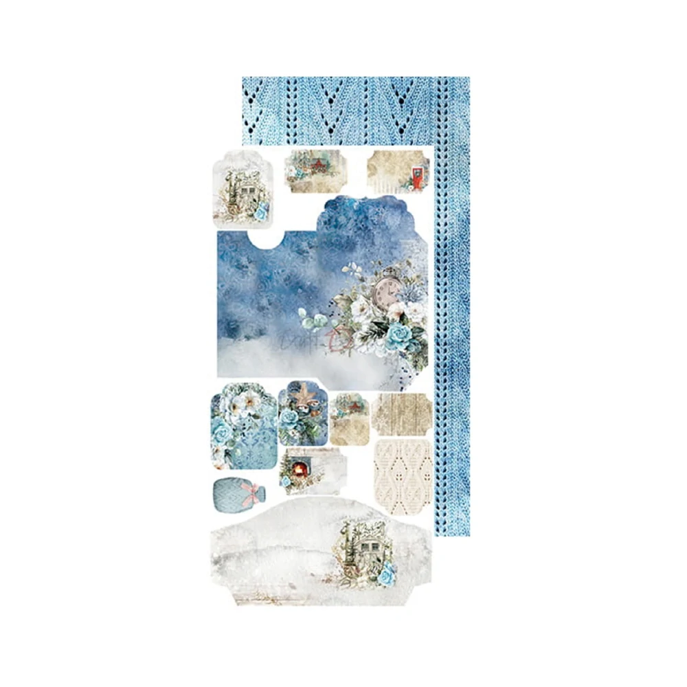 Scrapbook papier - Holidays in Snow 6x12 - Craft O´ Clock