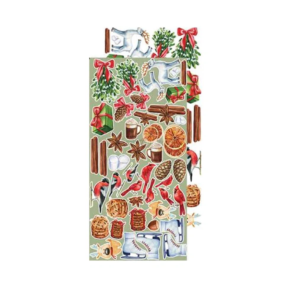 Craft O´ Clock Scrapbook papier - Christmas Treasure 6x12