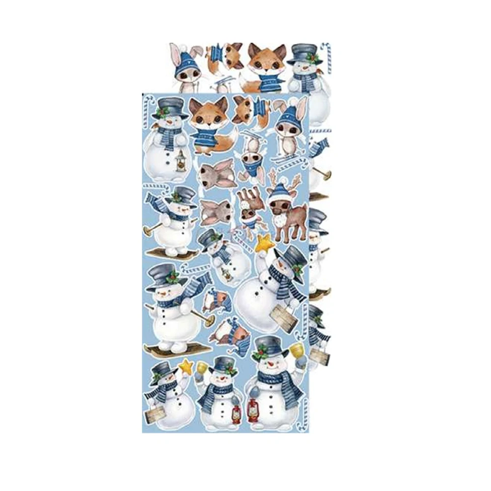 Craft O´ Clock Scrapbook papier - Winter Morning 6x12