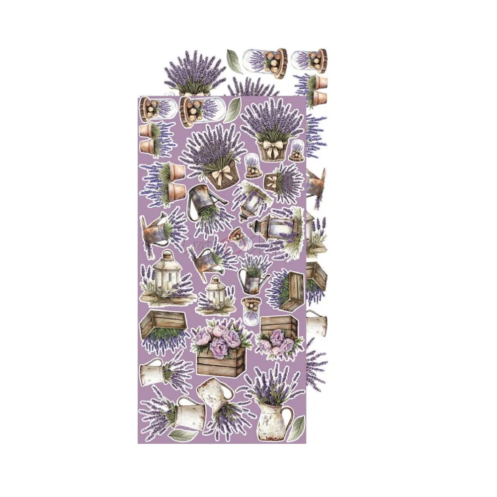 Craft O´ Clock Scrapbook papier - Heritage Whispers Flowers 6x12