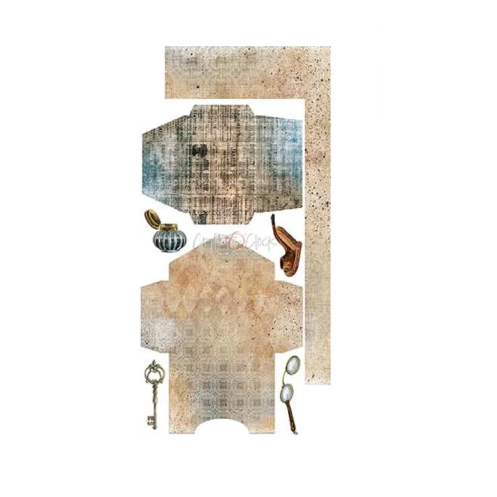 Craft O´ Clock Scrapbook papier - Age of Mysteries 6x12