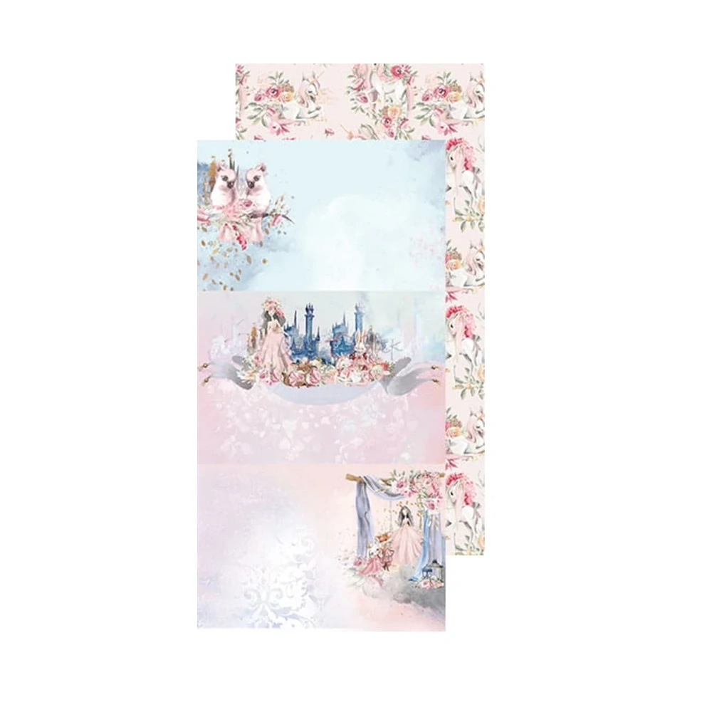 Craft O´ Clock Scrapbook papier - Princess Adventures 6x12 Junk Journal