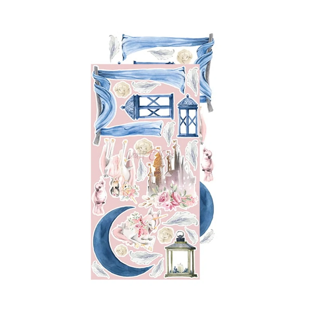 Craft O´ Clock Scrapbook papier - Princess Adventures 6x12