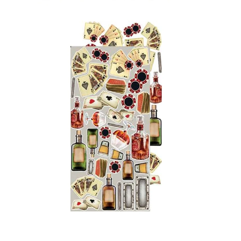 Craft O´ Clock Scrapbook papier - Clang and Dirt 6x12 Vintage