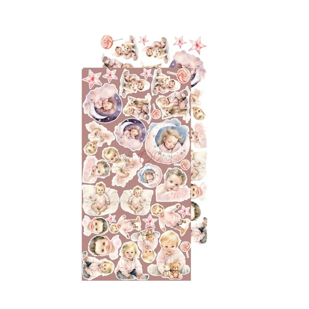 Craft O´ Clock Scrapbook papier - Girl & Curl 6x12 