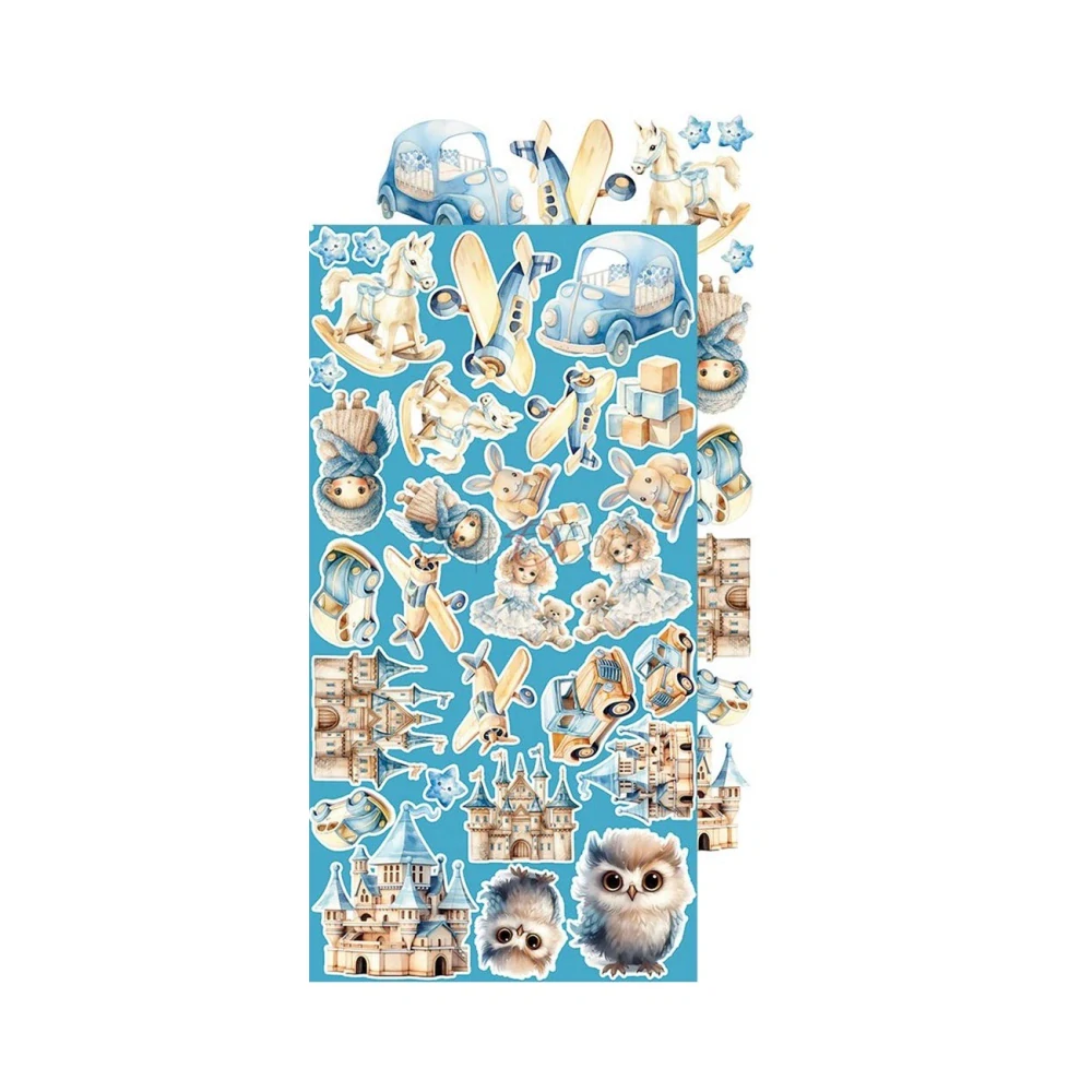 Craft O´ Clock Scrapbook papier - Boy & Toy 6x12 