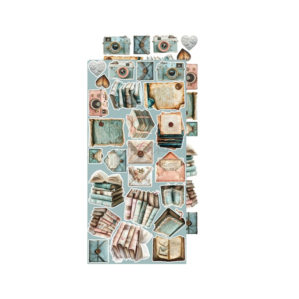 Craft O´ Clock Scrapbook papier - Sprites of Harmony 6x12 Harmony