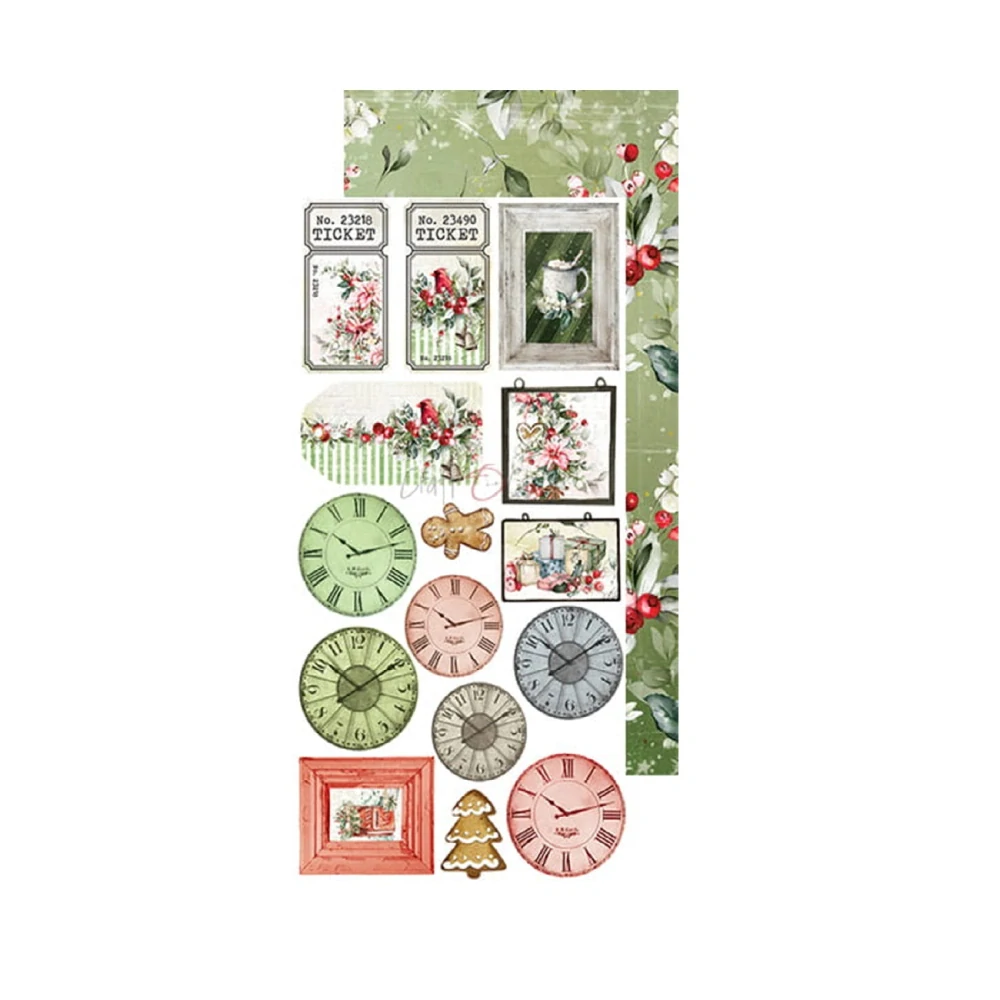 Craft O´ Clock Scrapbook papier - Warm and Peaceful  6x12 