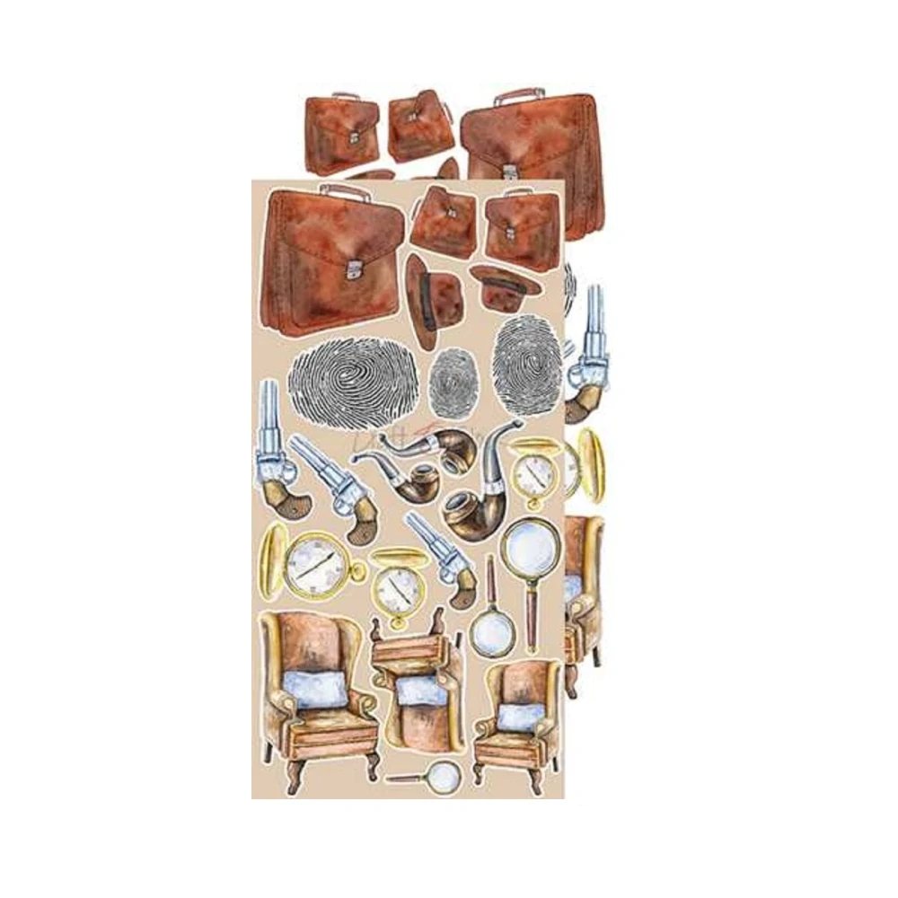 Craft O´ Clock Scrapbook papier - Age of Mysteries Extra set 6x12