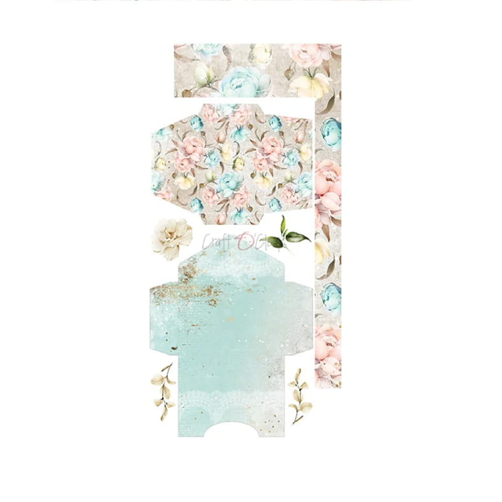  Scrapbook papier - Scent of Nostalgia 6x12 - Craft O´ Clock