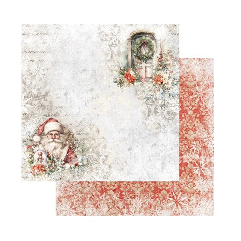 Alchemy of Art Scrapbook papier Merry Christmas 8x8