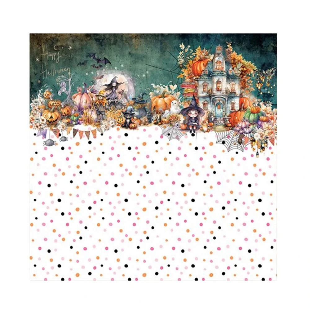 Alchemy of Art Scrapbook papier Trick or treat 8x8