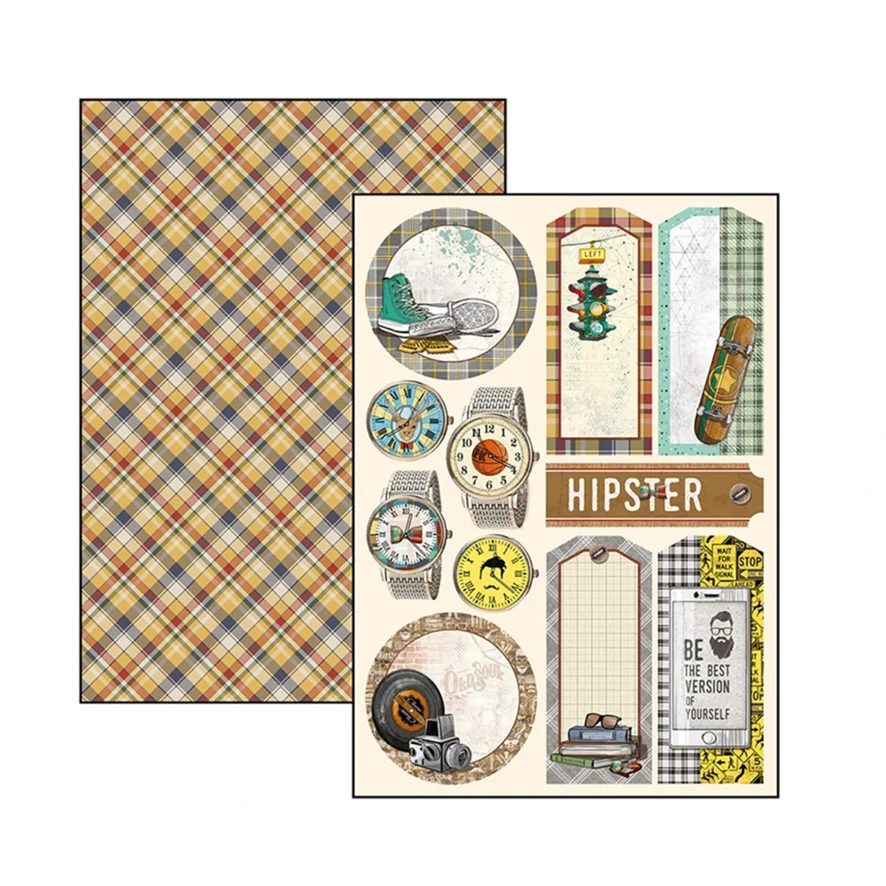 Ciao Bella Scrapbook papier Hipster A4