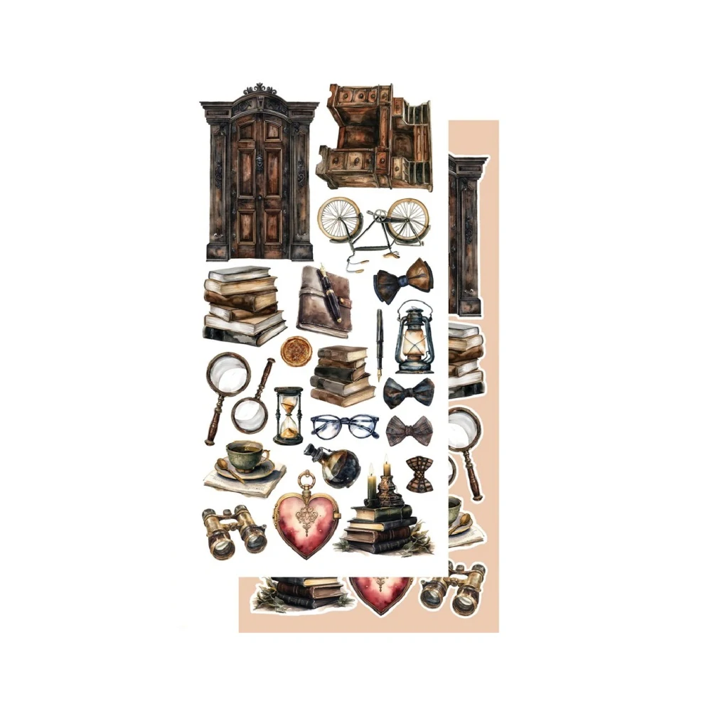 Alchemy of Art Scrapbook papier Behind Closed Doors 6x12