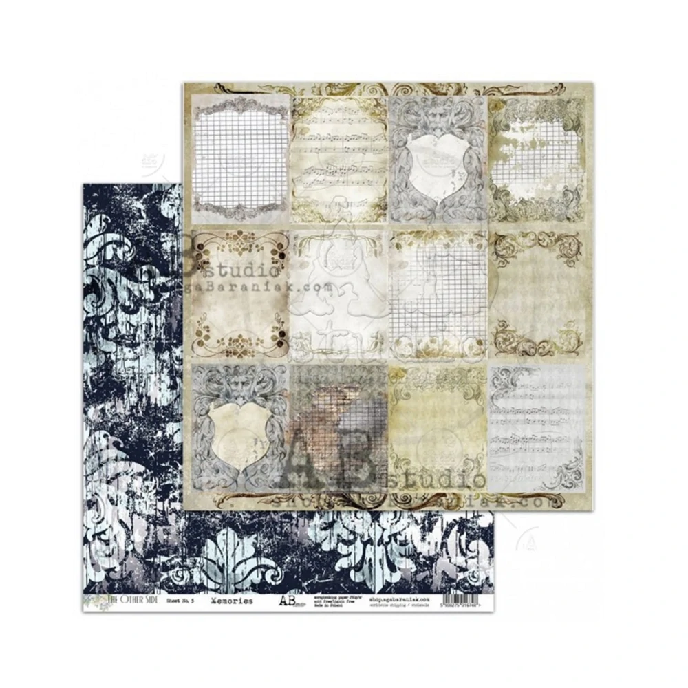 AB studio Scrapbook papier Breeze of the Forest 12x12