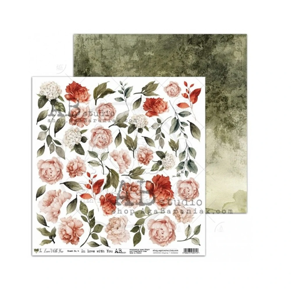 AB studio Scrapbook papier In Love With You 12x12