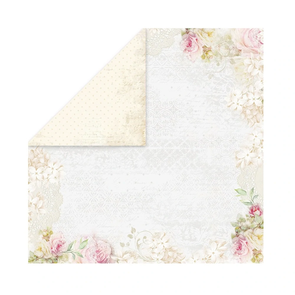 Craft & You Design Scrapbook papier Flower Romance 12x12