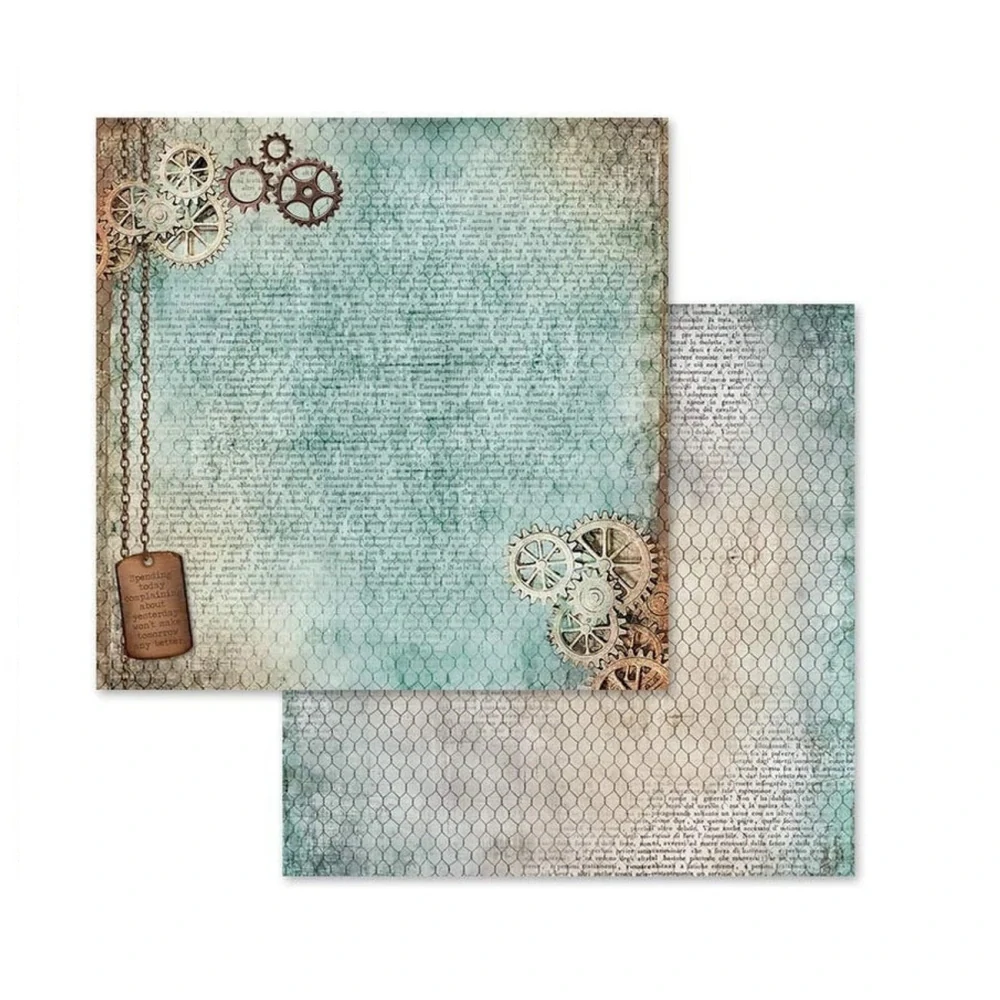 Stamperia Scrapbook papier – Clockwise 12x12