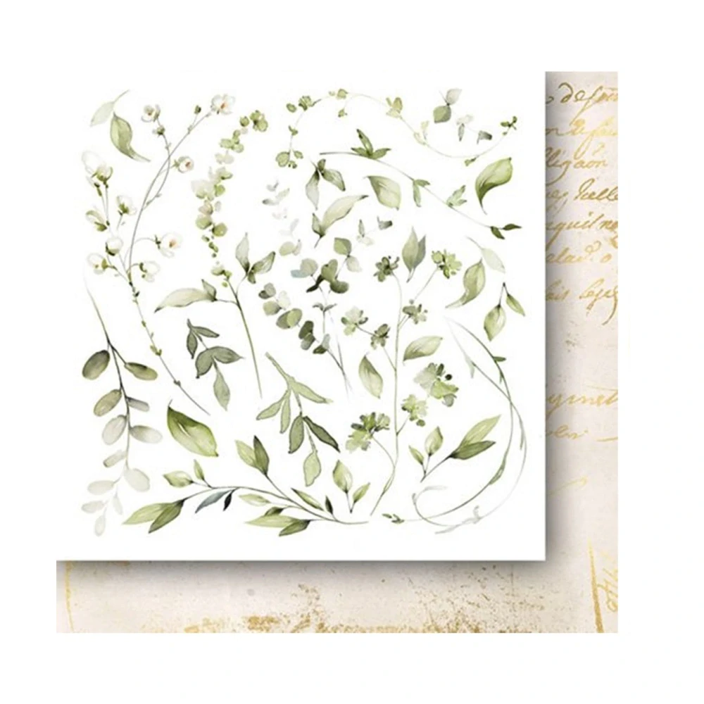 Paper Heaven Scrapbook papier Like a Breath 6x6 kvety