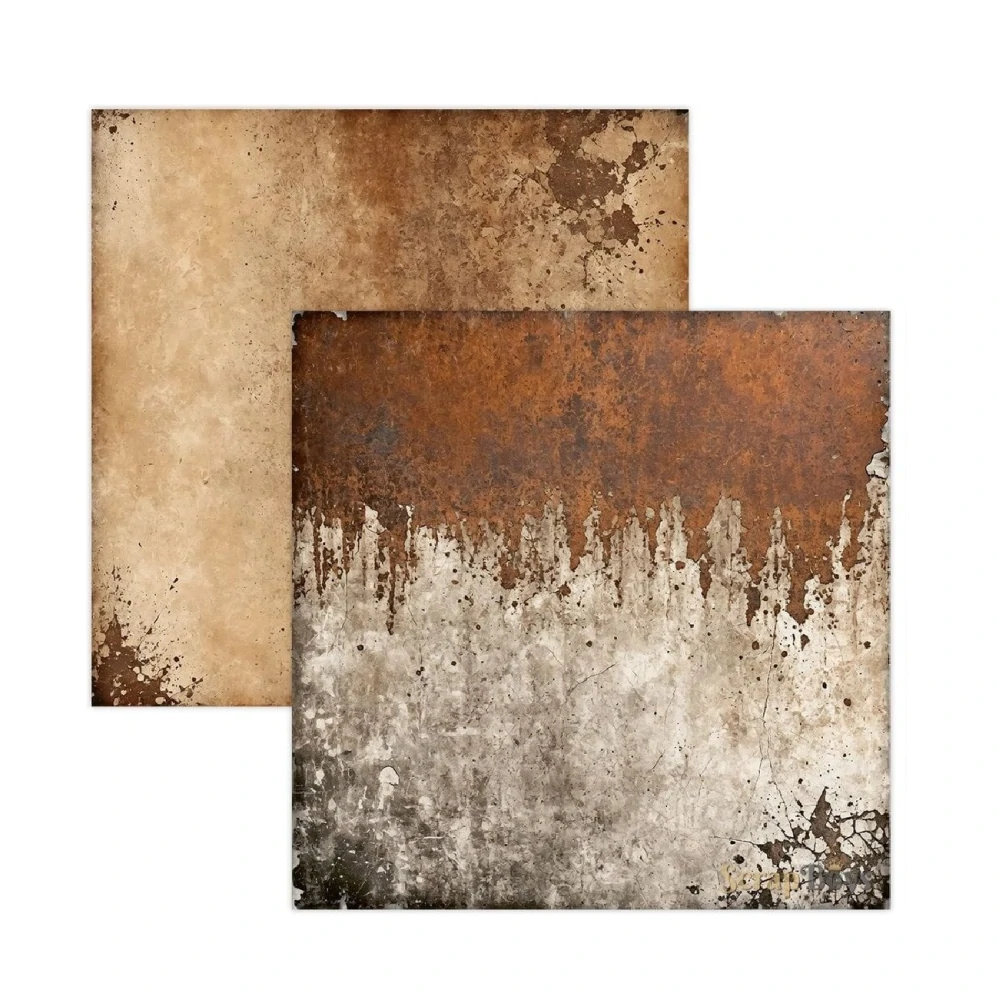 Scrapboys Scrapbook papier Rusty Pack 12x12