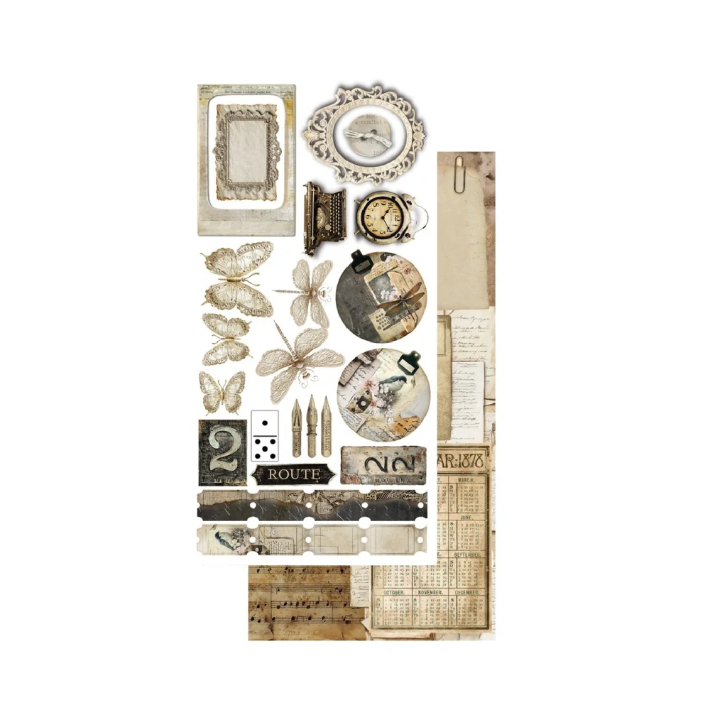 Alchemy of Art Scrapbook papier In Silence 6x12