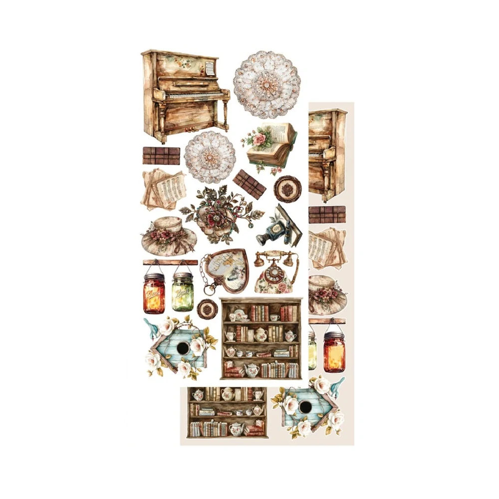 Alchemy of Art Scrapbook papier In Silence 6x12