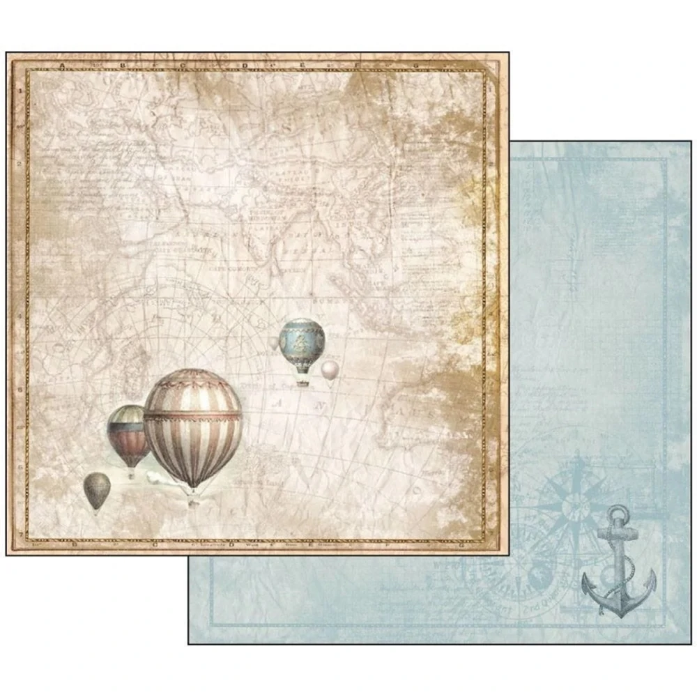 Stamperia Scrapbook papier – Sea Land 12x12