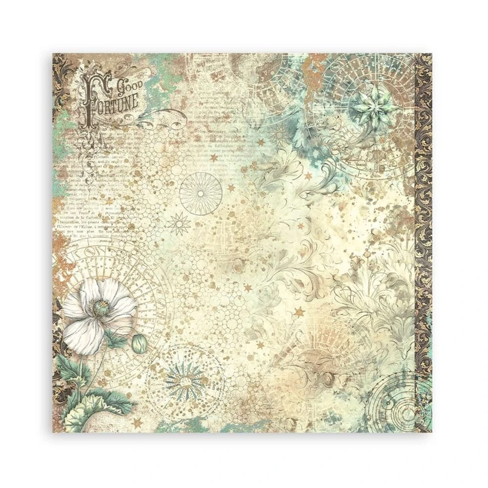Stamperia Scrapbook papier – Fortune Maxi 8x8