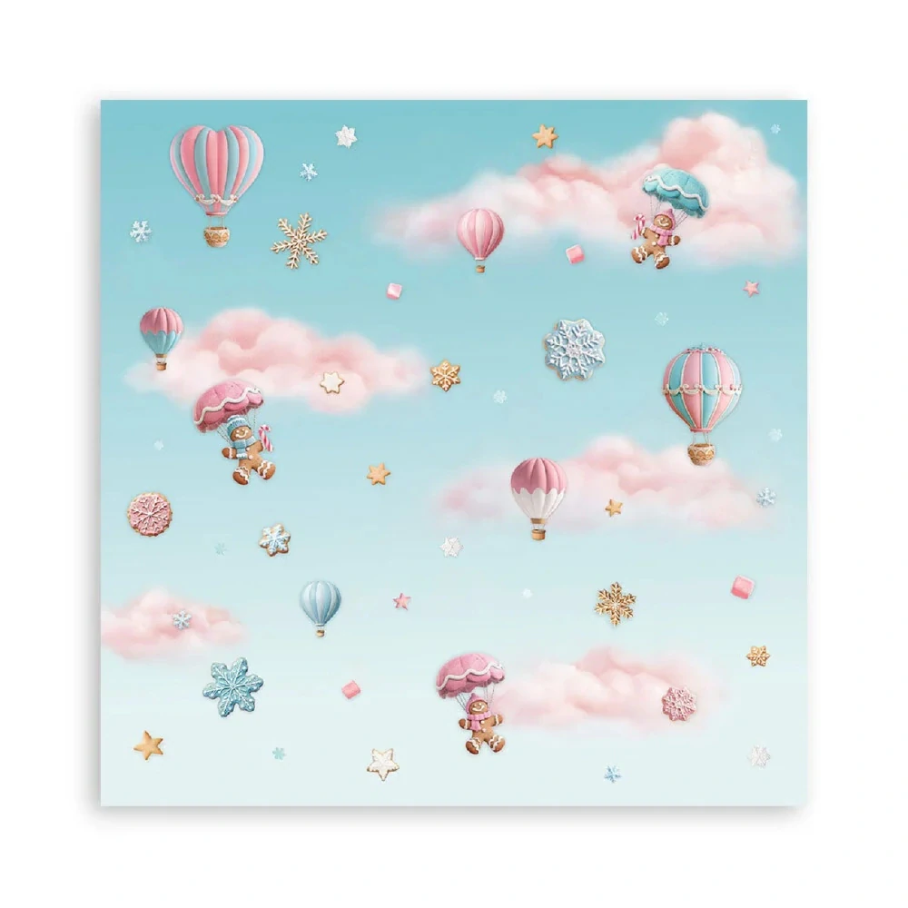 Stamperia Scrapbook papier – Candy Christmas Maxi 12x12