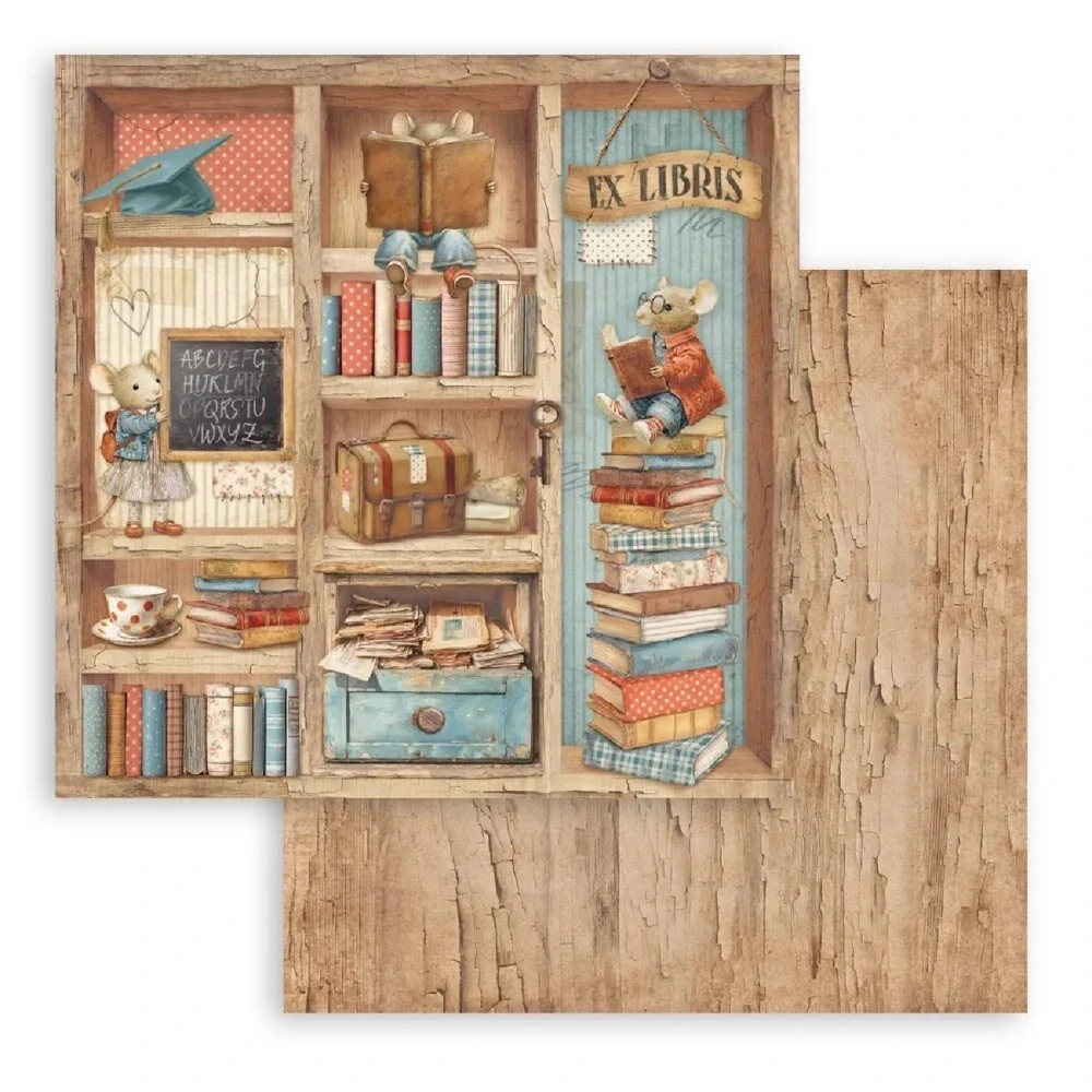 Stamperia Scrapbook papier – Family 12x12