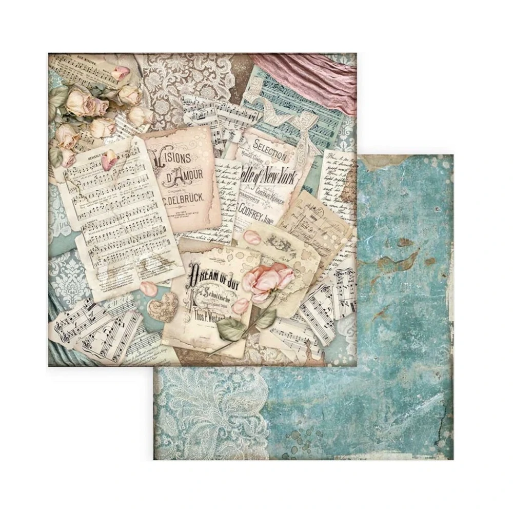 Stamperia Passion scrapbook papier 8x8
